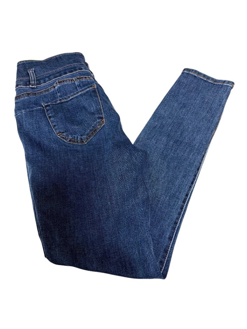 Refuge Denim Ibiza‎ Stacked Push-Up Skinny Jeans Size 7 Dark Wash